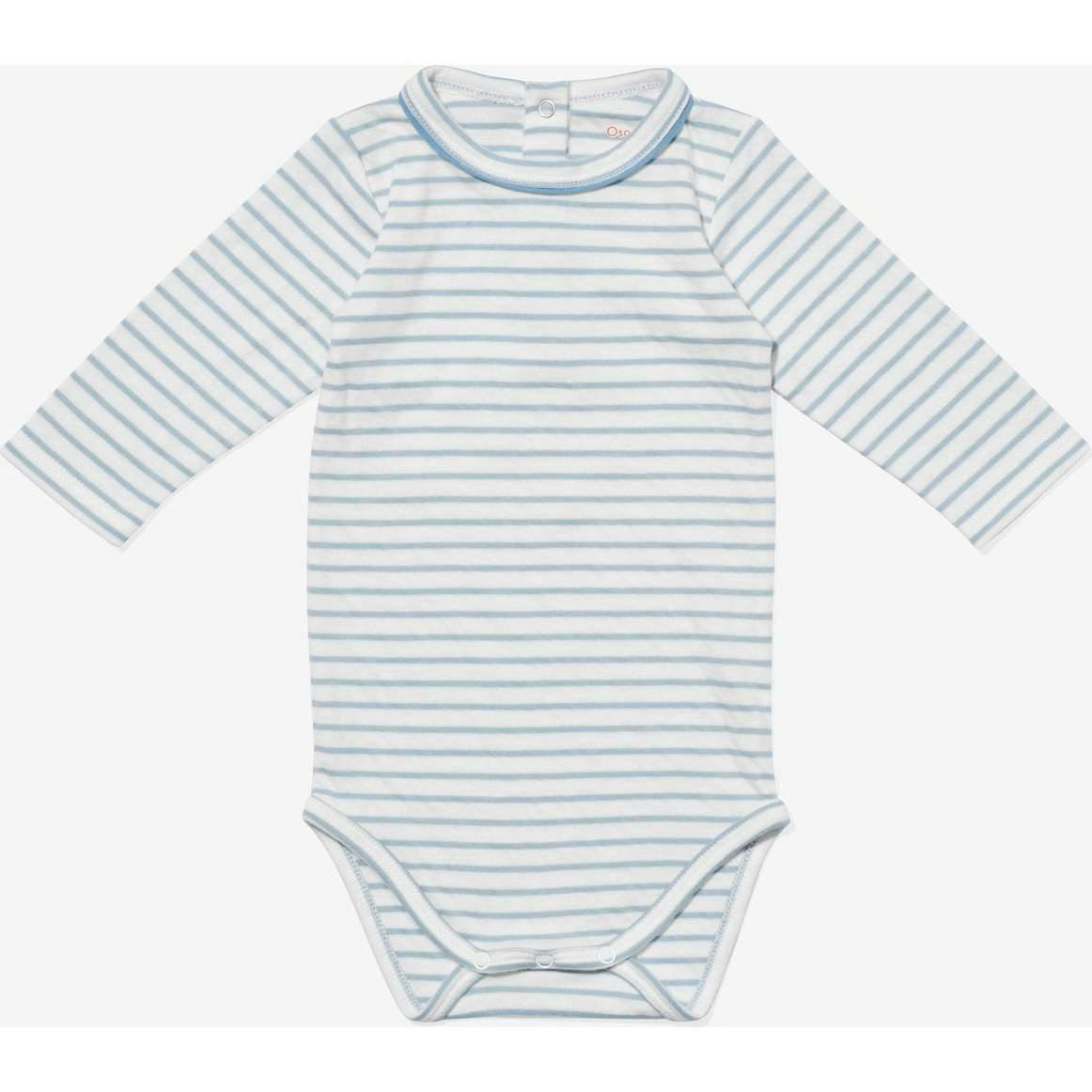 Edward One-piece, Dusty Rose Mini Stripe