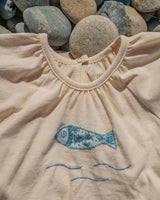 S/S Ruffle Skirt Set in Fiori di Mare