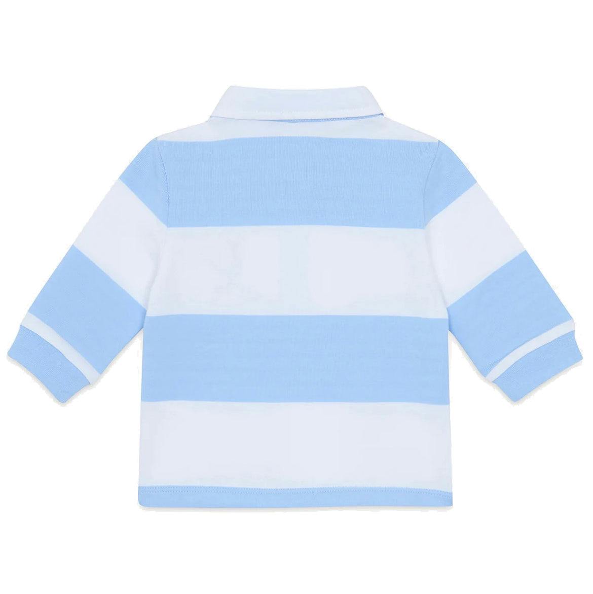 TARTINE ET CHOCOLAT Badminton Rugby Baby Polo - Nuage