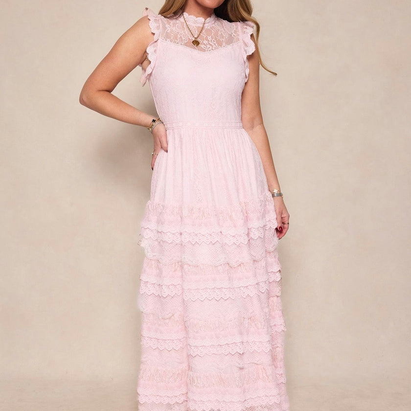 Annie Dress in Light Pink