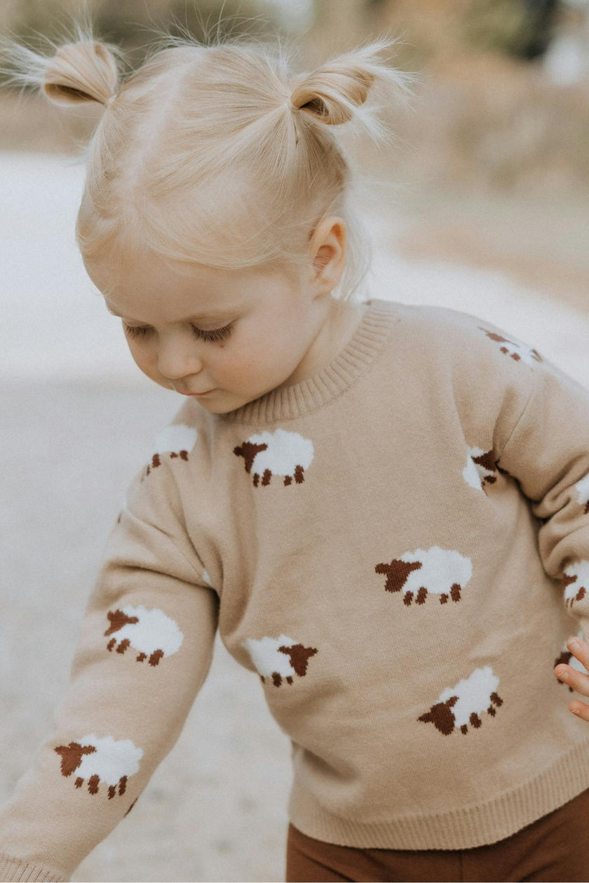 Baa Baa Sheep Jacquard Sweater