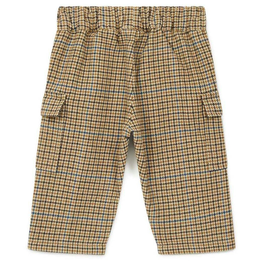 Frog Plaid Baby Pants