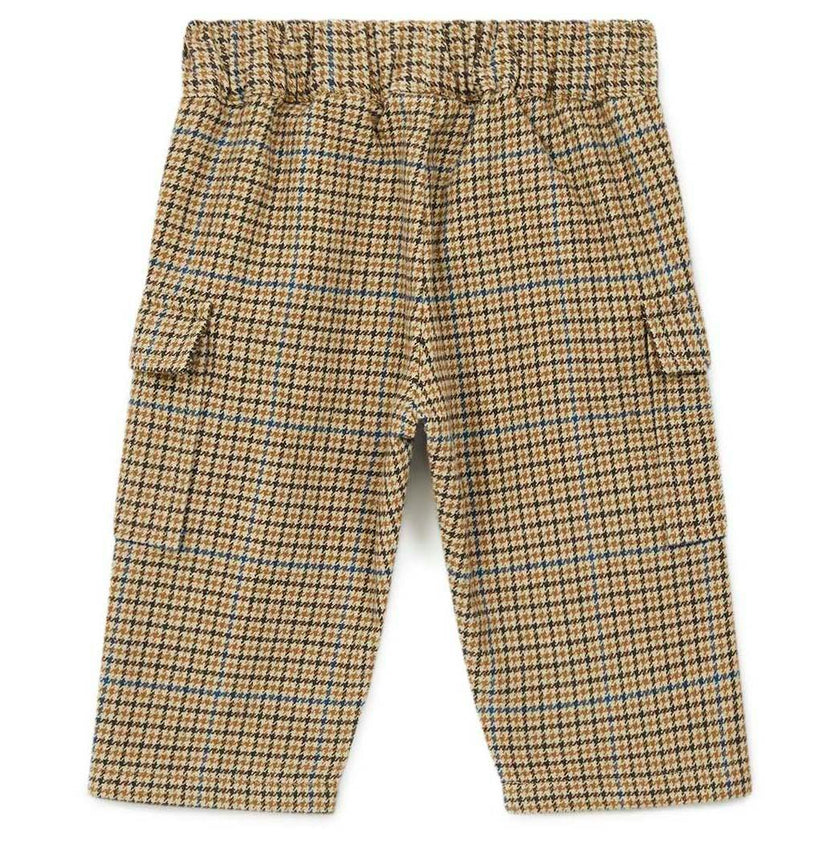 Frog Plaid Baby Pants
