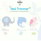 Baby Electric: Nail Trimmer: Replacement Heads - Blue 3pcs