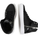 Blam-Blam Glitter High Top Sneakers