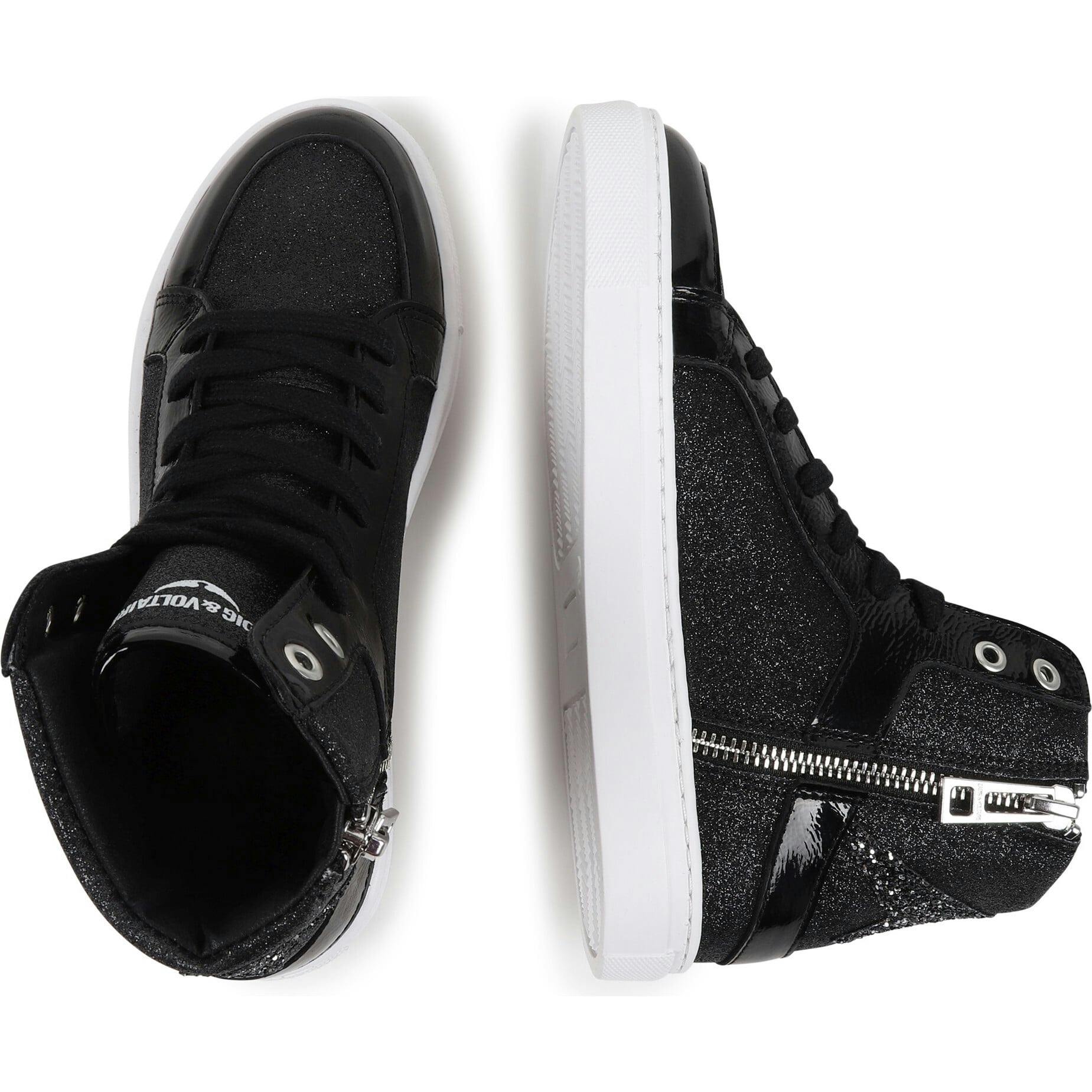 Blam-Blam Glitter High Top Sneakers