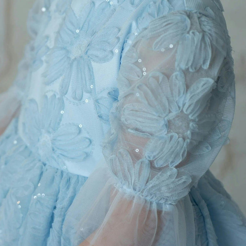 Sky Petal Music Box Dress