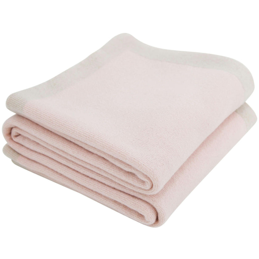 Little Royals Cashmere Crown Plaid - Pink/Beige