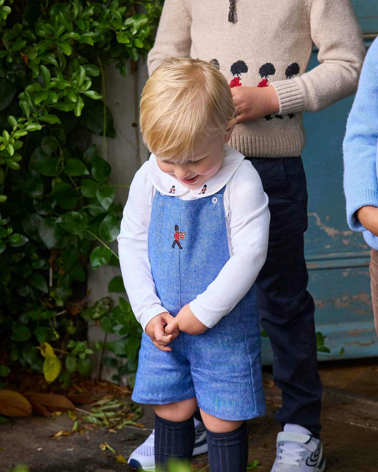 Baby Alfie Bib Shorts in Guardsman