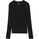 Louise Rib Long Sleeve - Black