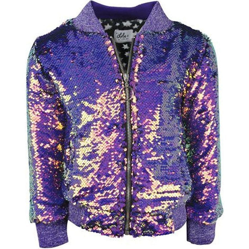 Magic Mermaid Sequin Bomber