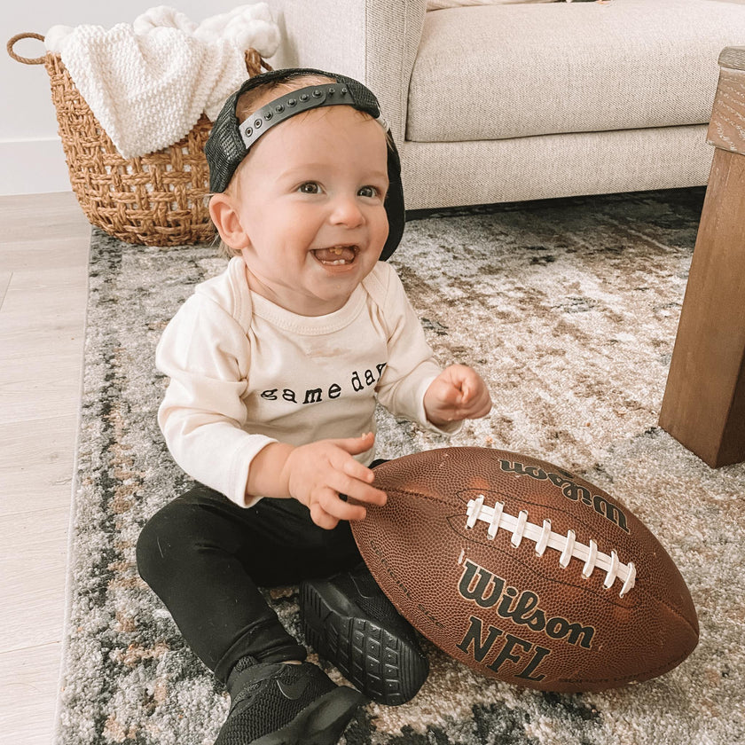 Game Day Organic Bodysuit Long Sleeve