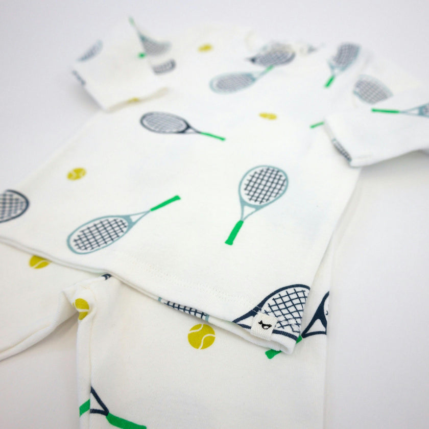 Tennis Print Two Piece Set