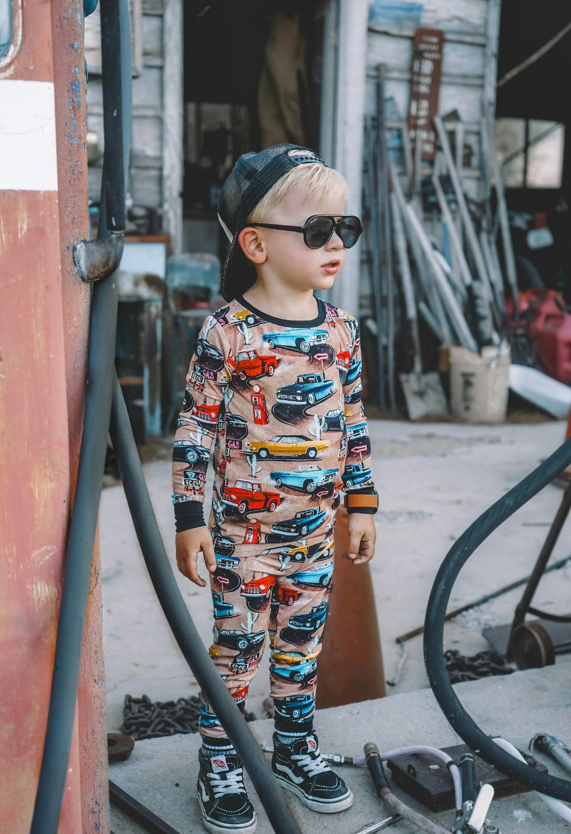 Revved Up 2 Piece Pajama Set