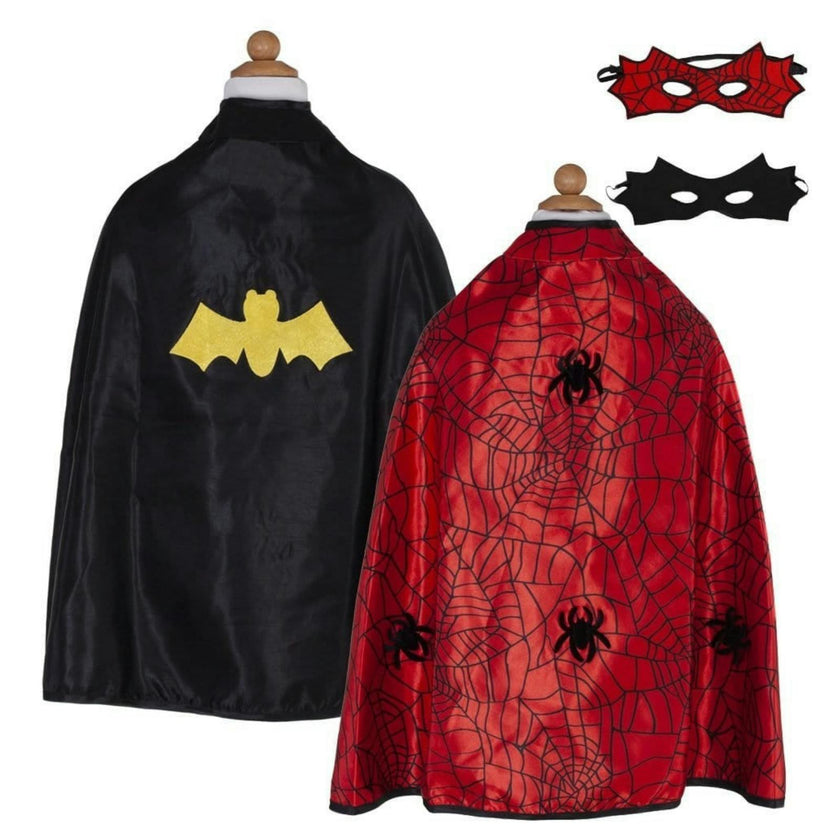 Spider Bat Reversible Cape and Mask
