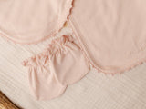Bib/Mittens/Burp Cloth Set