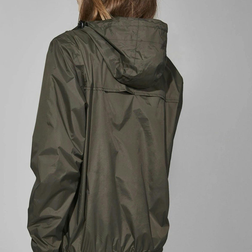 Torba Quarter Zip light Packable Rain Jacket