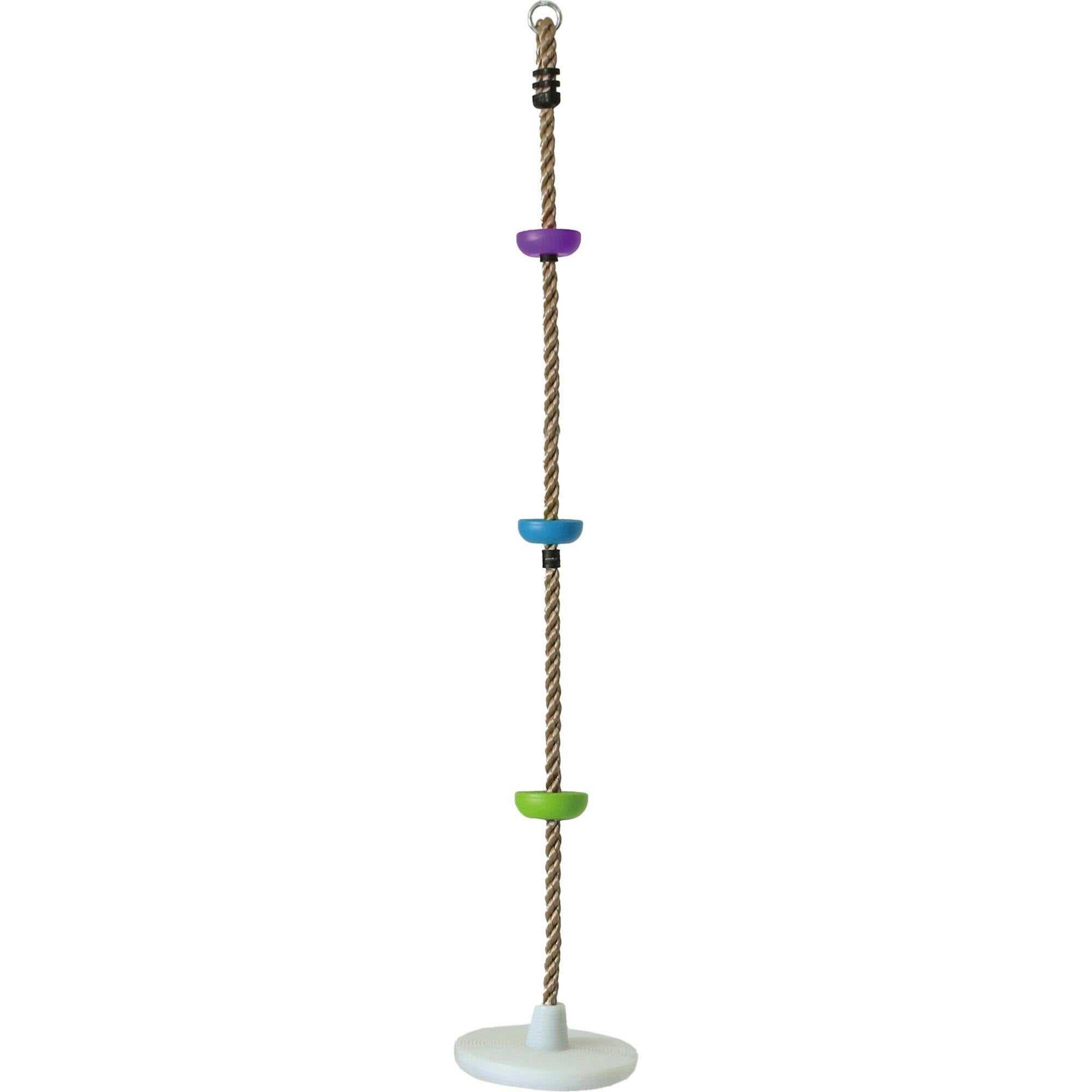 Treslines: LED Climbing Rope Swing 6 ft - Light Up Colors