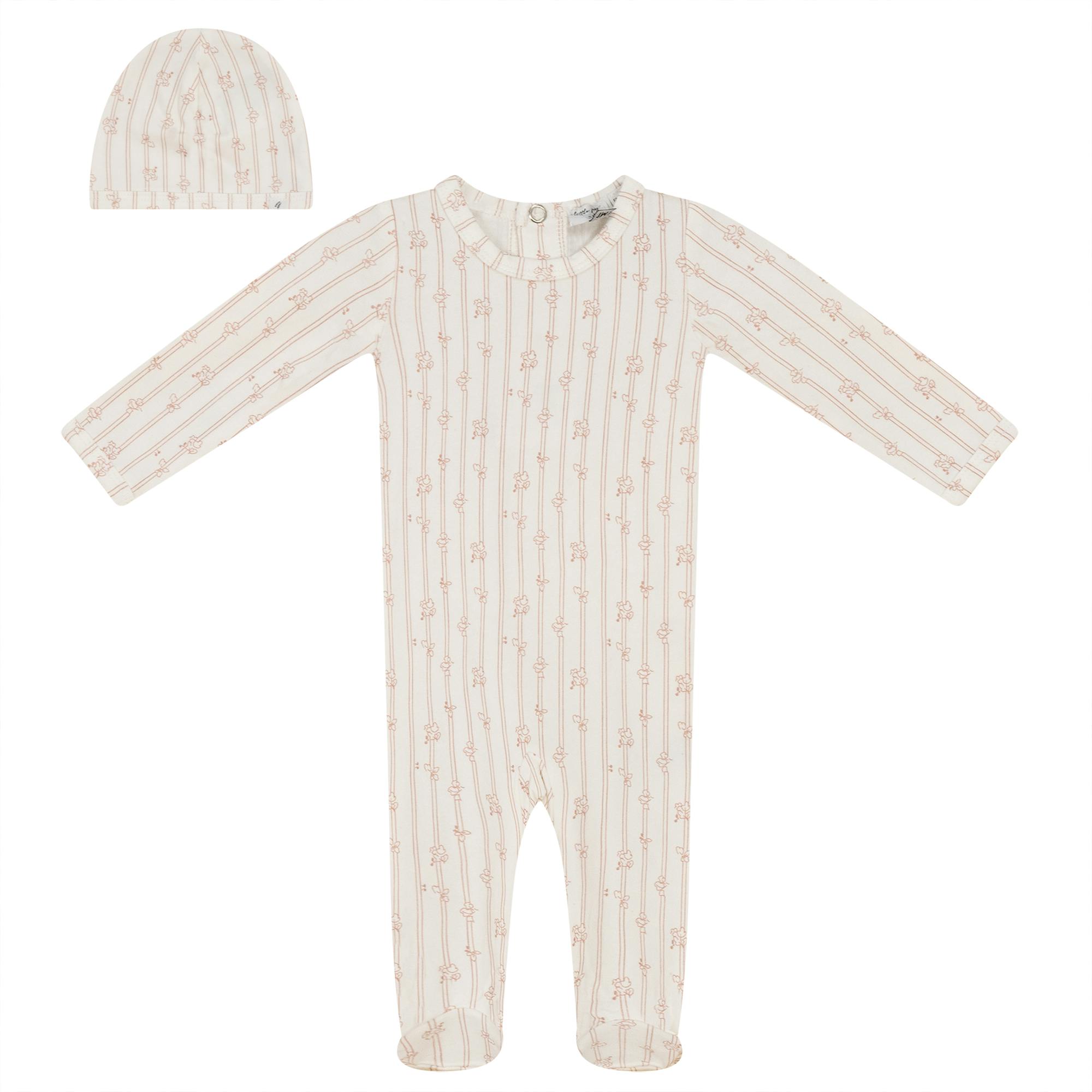 Soft Cotton Modal Onesie and Hat