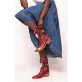 Sierra Bootie in Red