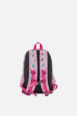 Little Girl Flowers Compact Functional Backpack