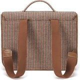 Boston Plaid Adjustable Shoulder Strap Schoolbag