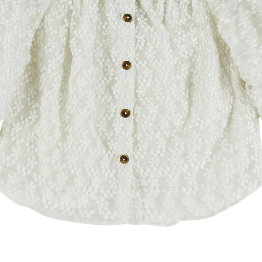 Mailien Blouse | Warm White