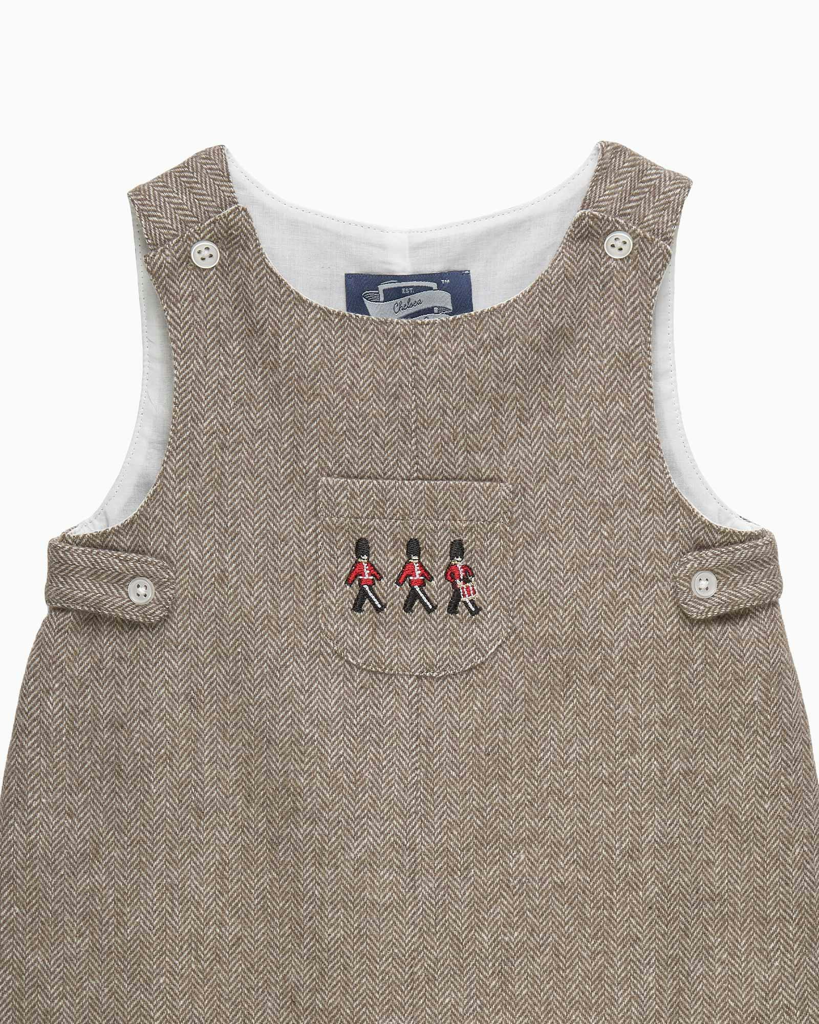 Baby Archie Romper in Guardsman