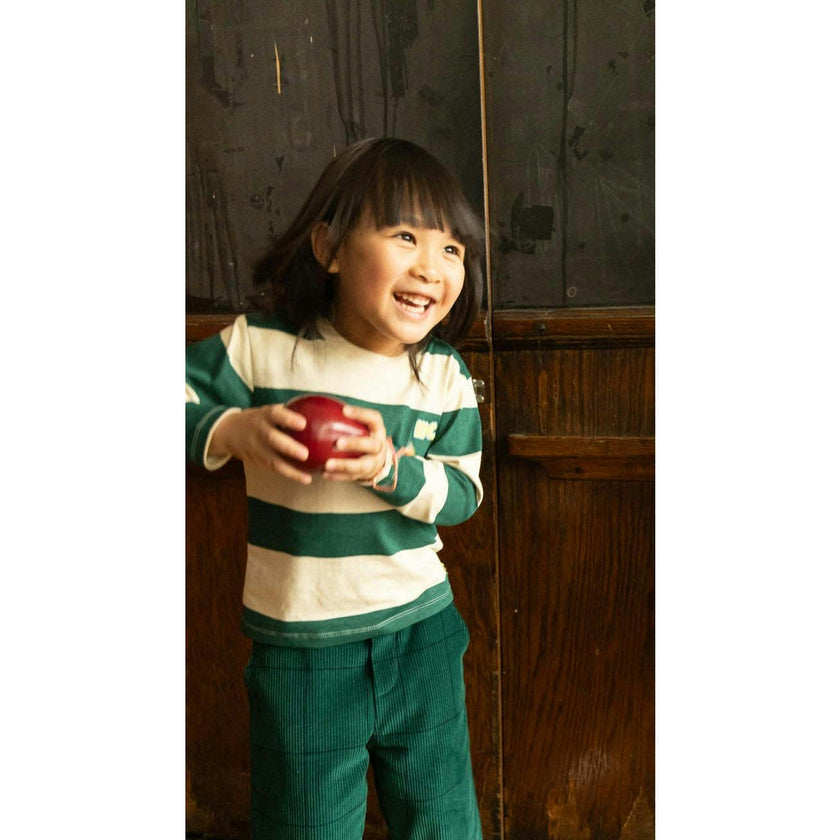 Recycled Cotton Rugby Stripe T-Shirt