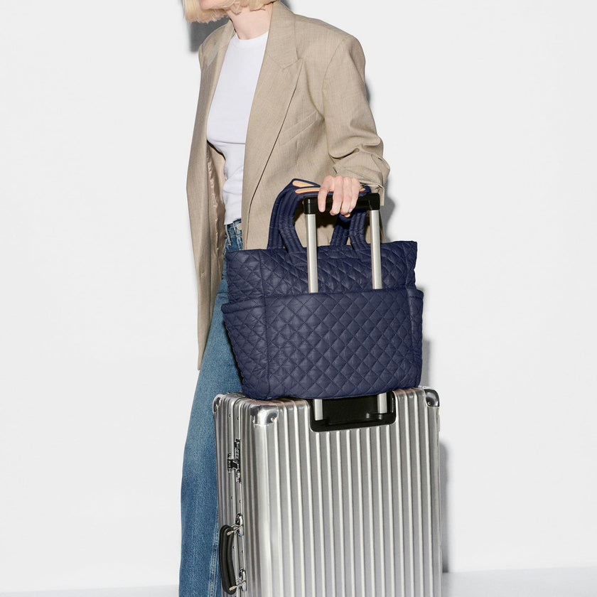 Navy Metro Diaper Tote