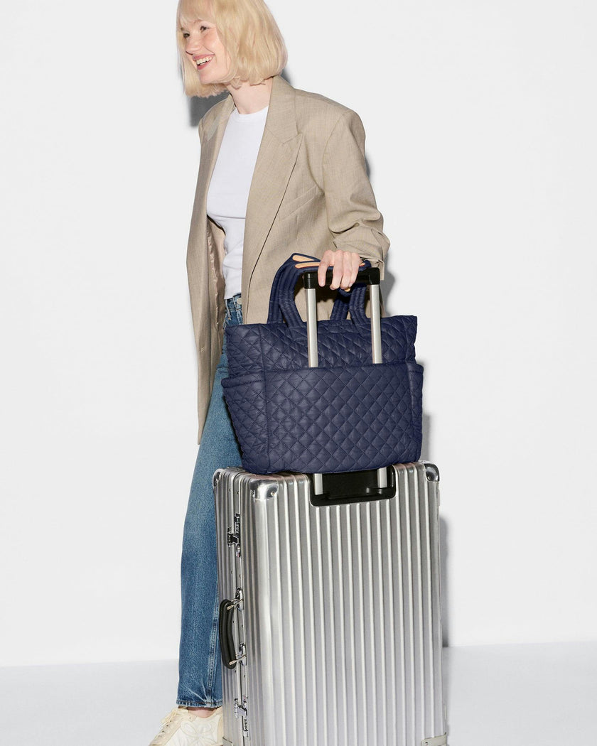 Navy Metro Diaper Tote