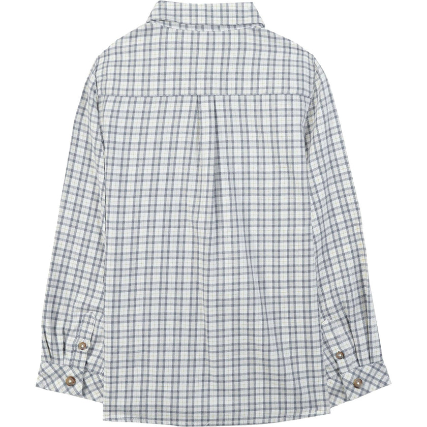 Plaid Long Sleeve Button-Down Shirt