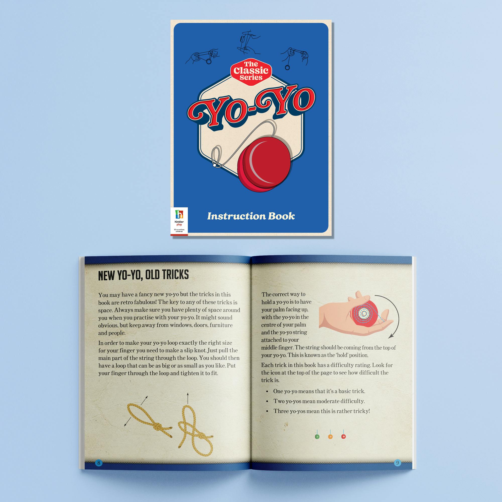 Hinkler: Retro Box - Learn Yoyo