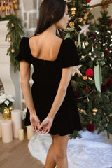 Isolde Dress in Black