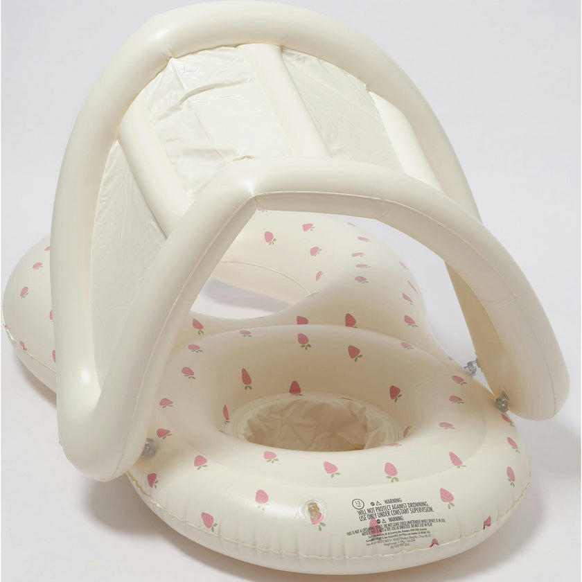 Float Together Baby Seat: Strawberry Sunshine