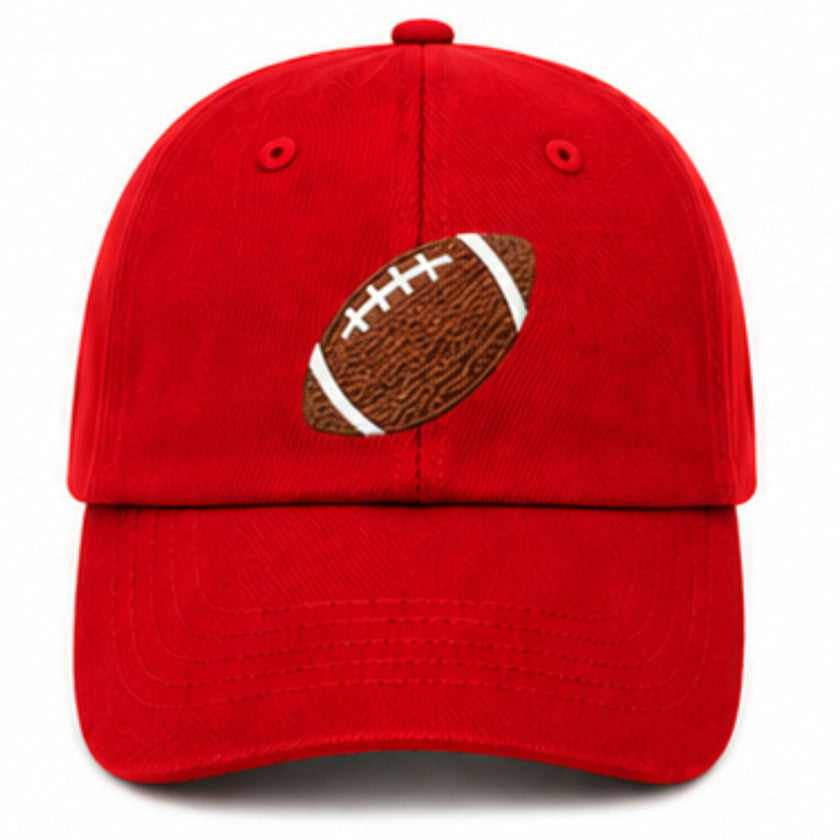 Football Bow Baseball Hat