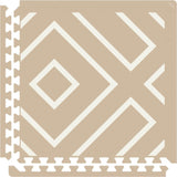 Modern Blocks - Desert Sand - Play Mat, Prints