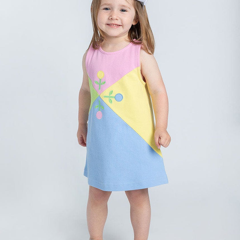 Knit Dress With Flowers