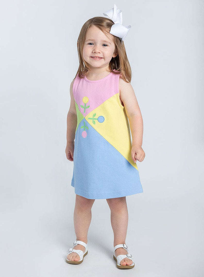 Knit Dress With Flowers