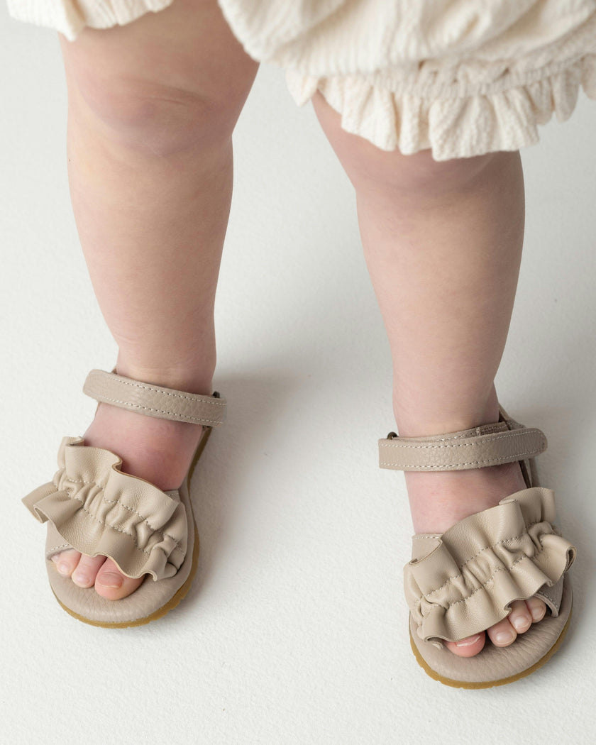 Miene Sandals | Praline Leather
