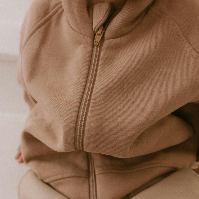 Organic Fleece Zipper Jacket