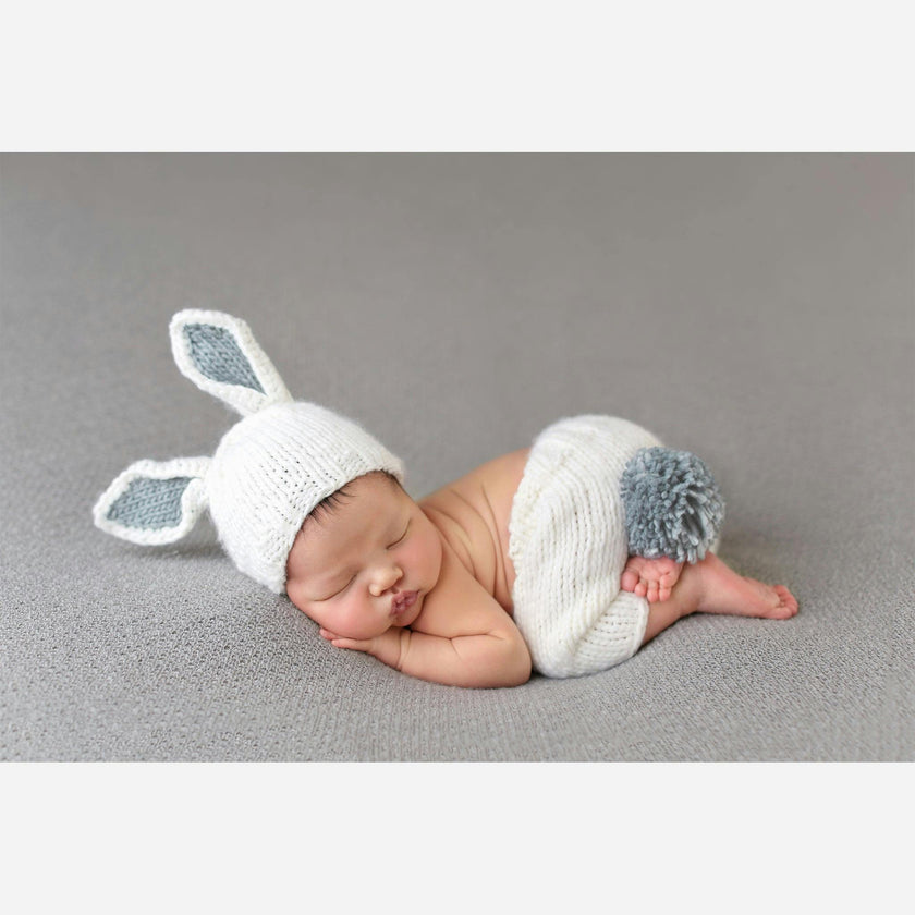 Bailey Bunny Hat and Pant Newborn Set