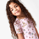 Tea Party Girls' Short Sleeve Dress