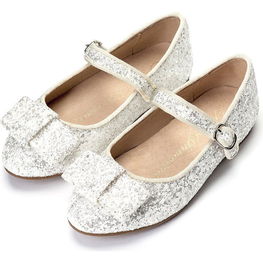 Ellen Glitter White