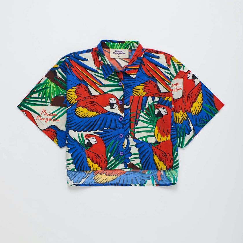 LOROS CROPPED SHIRT MULTICOLOR