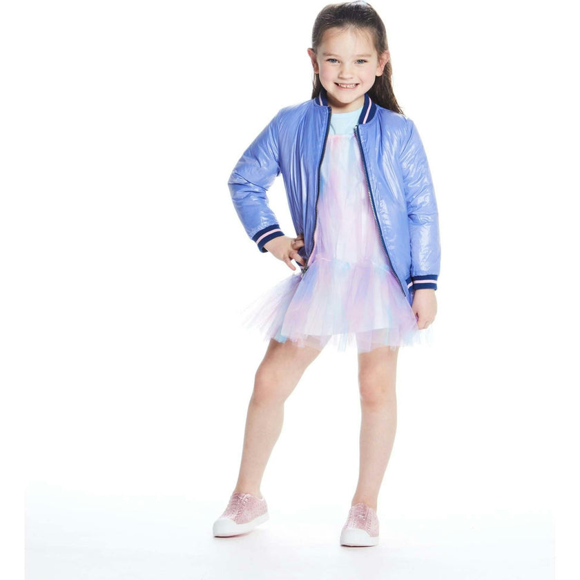 Reversible Sparkle Bomber Jacket