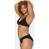 The Classic Bikini Bottom - Flat - Black