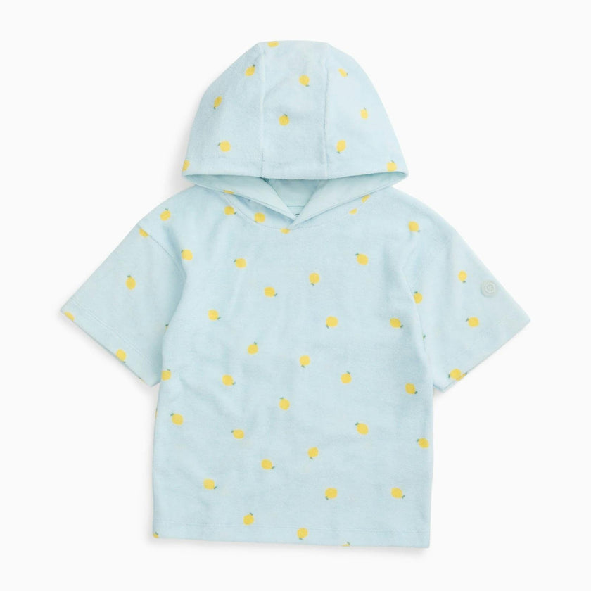 Lemon Terry Towelling Oversized Hoodie