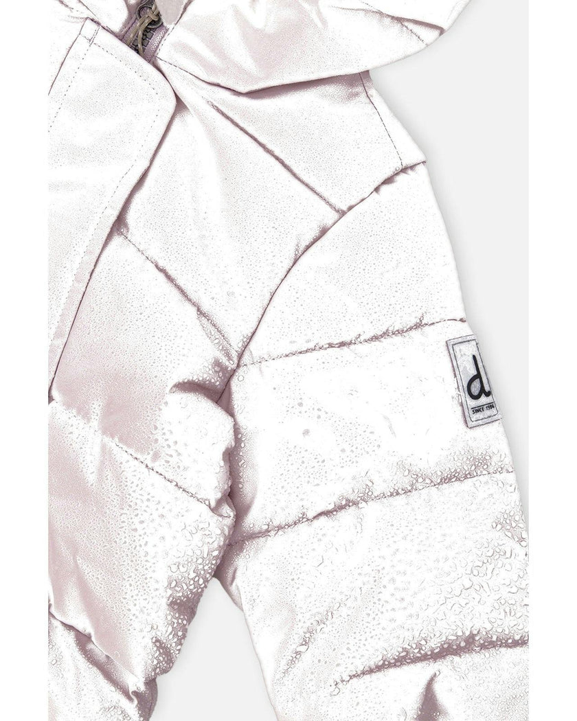 Baby Cloud One Piece Snowsuit Adapted For Car Seats Lavender