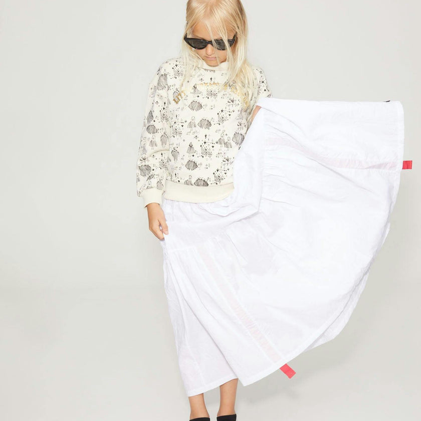 Comical Skirt White